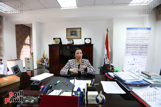 حوار الدكتورة ياسمين فؤاد وزيرة البيئة  (4)