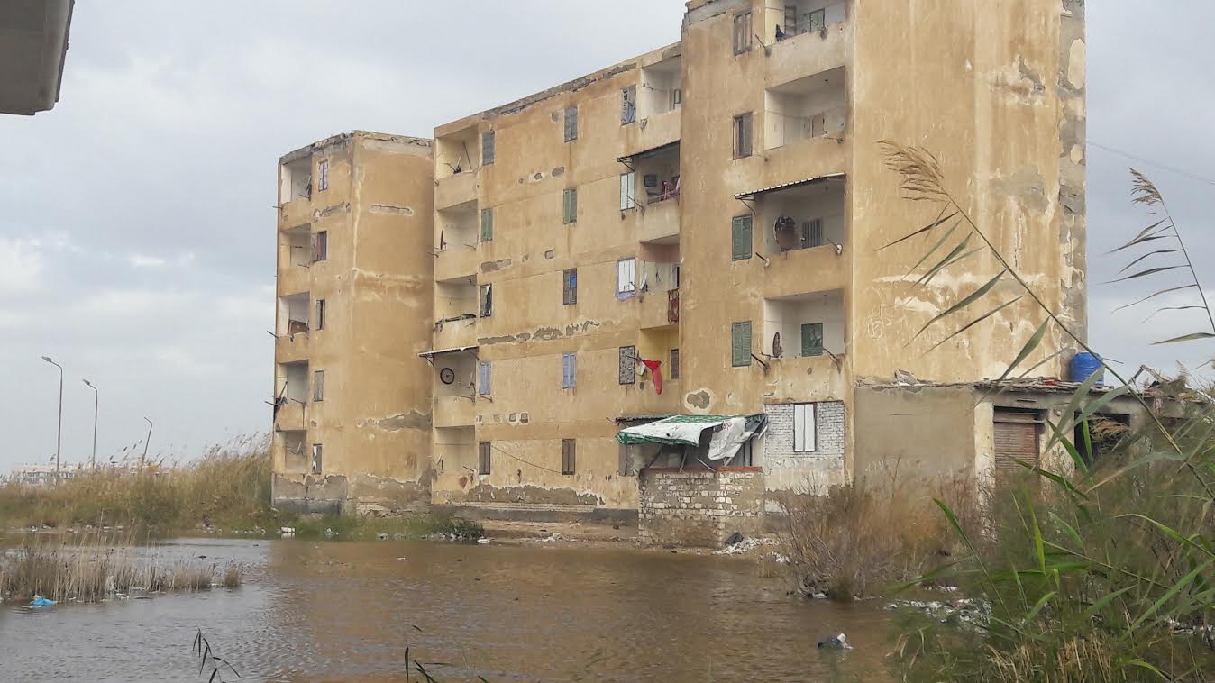 غرق منازل قرية الديبة (1)
