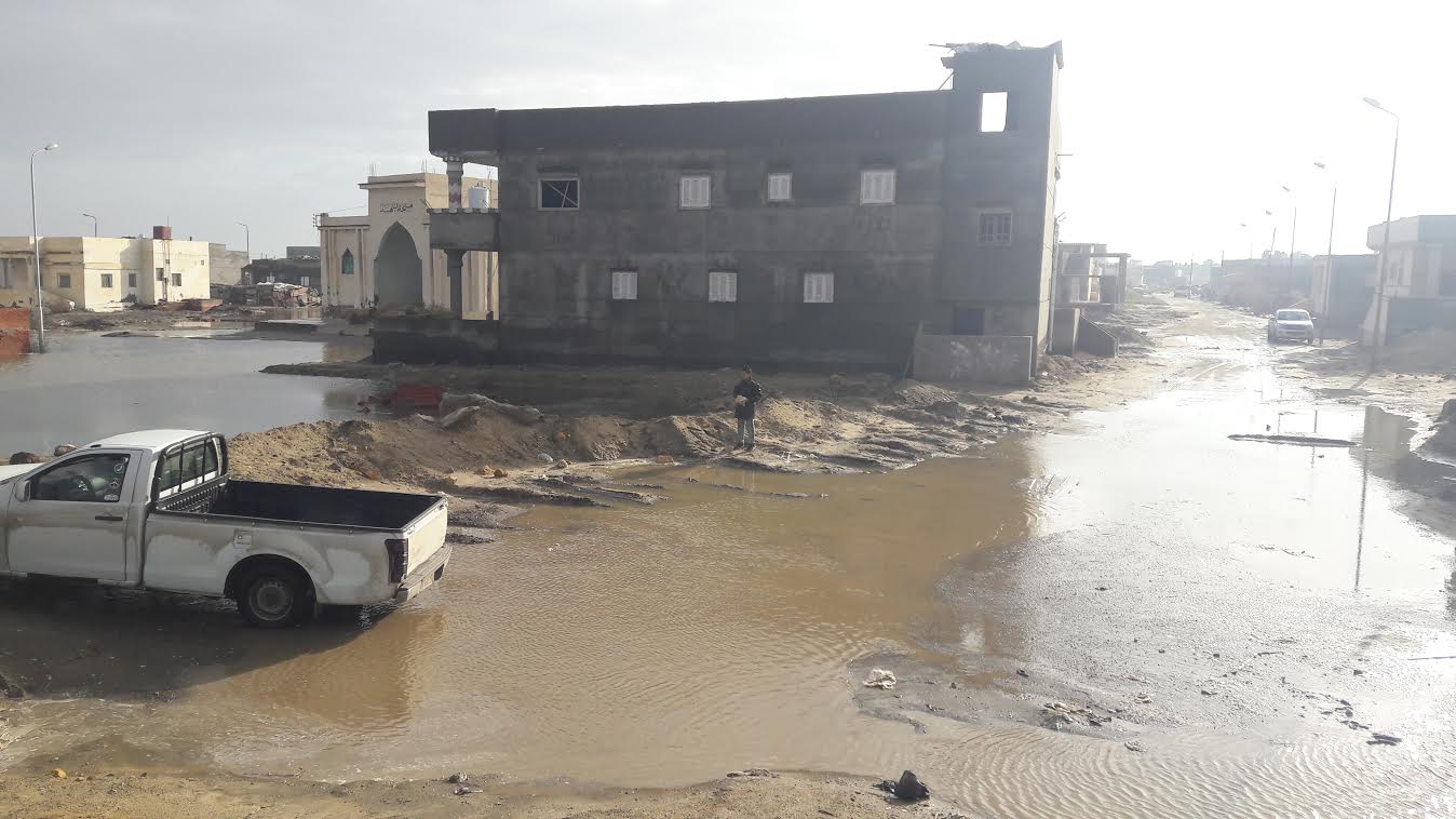 غرق منازل قرية الديبة (5)