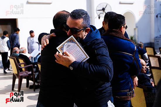 جنازة الفنان الراحل سعيد عبد الغنى (20)