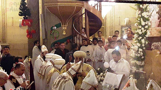 البابا تواضروس يترأس صلاة عيد الغطاس (9)