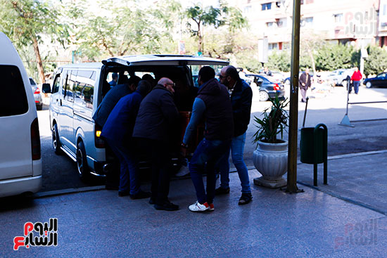 جنازة الفنان الراحل سعيد عبد الغنى (11)