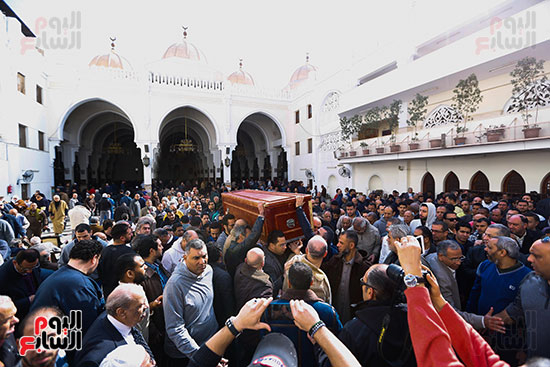جنازة الفنان الراحل سعيد عبد الغنى (5)