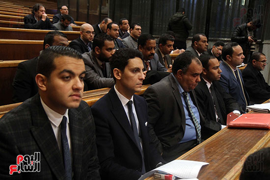 جمال وعلاء مبارك بقضية التلاعب بالبورصة (1)