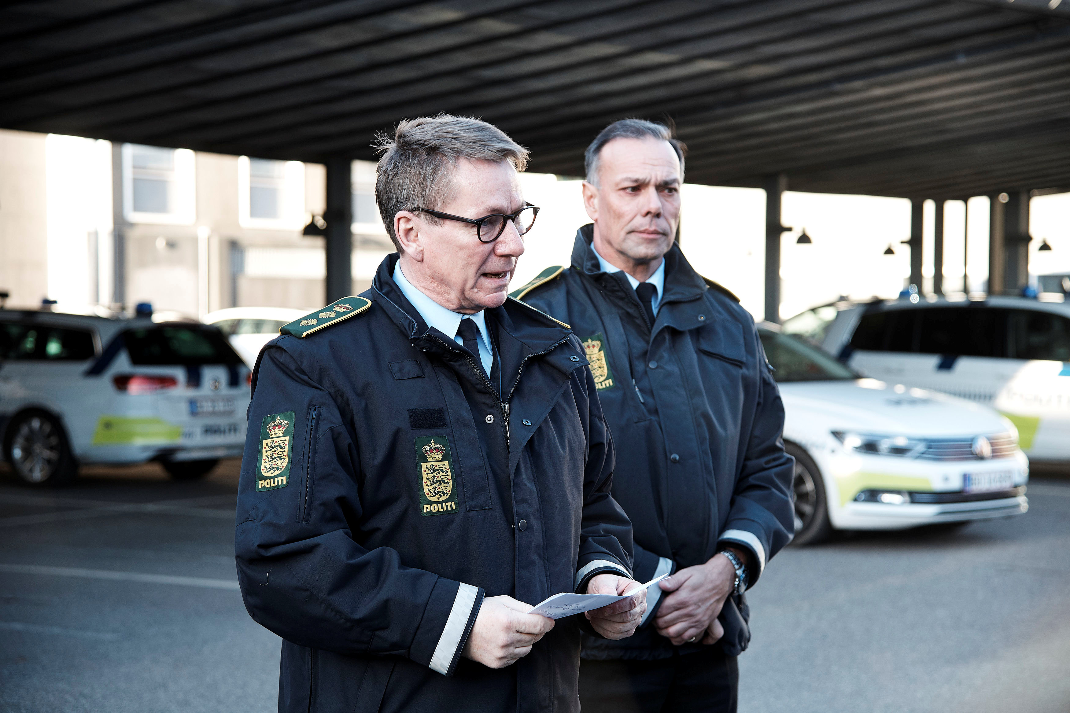 قيادات بالشرطة الدنماركية