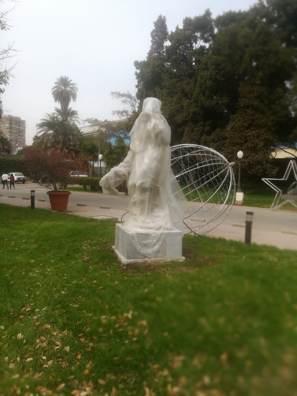  تمثال فاتن حمامة فى الاوبرا  (2)