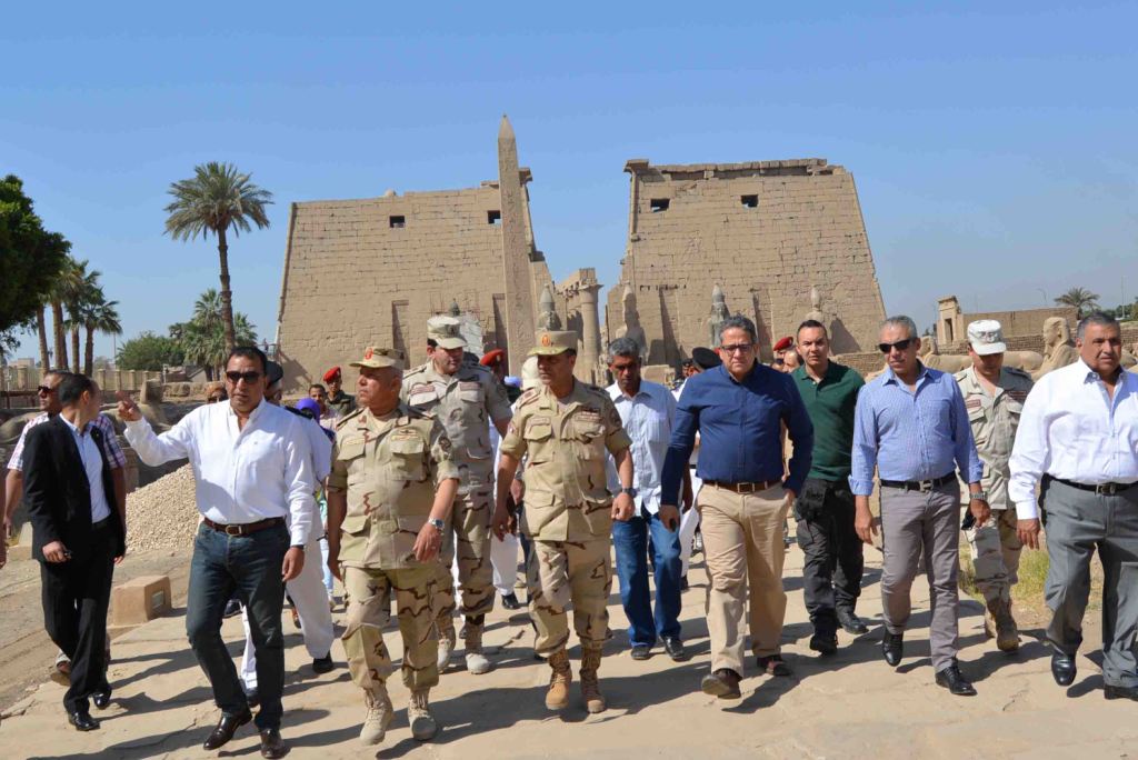 هل يشهد عام 2019 إنتهاء العمل وإفتتاح مشروع طريق الكباش الفرعوني (7)