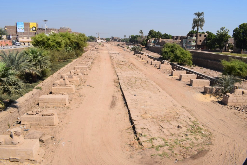 هل يشهد عام 2019 إنتهاء العمل وإفتتاح مشروع طريق الكباش الفرعوني (17)