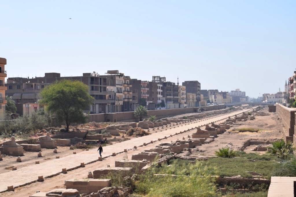 هل يشهد عام 2019 إنتهاء العمل وإفتتاح مشروع طريق الكباش الفرعوني (16)