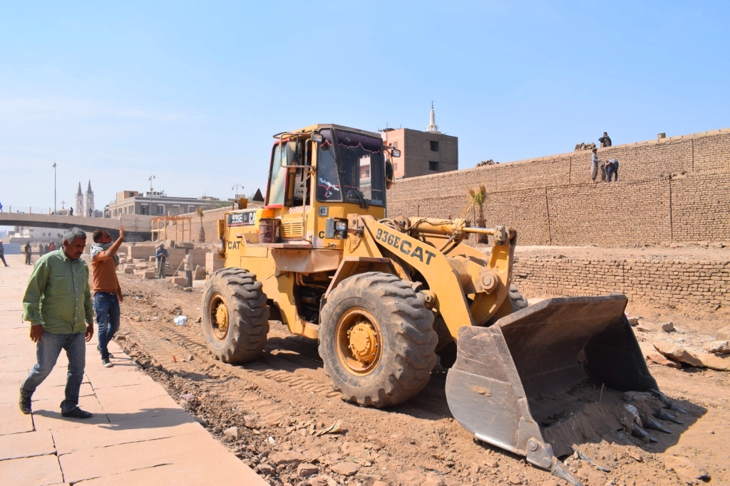 هل يشهد عام 2019 إنتهاء العمل وإفتتاح مشروع طريق الكباش الفرعوني (18)