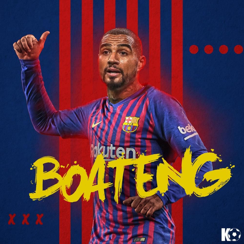 بواتينج لاعب برشلونة الجديد