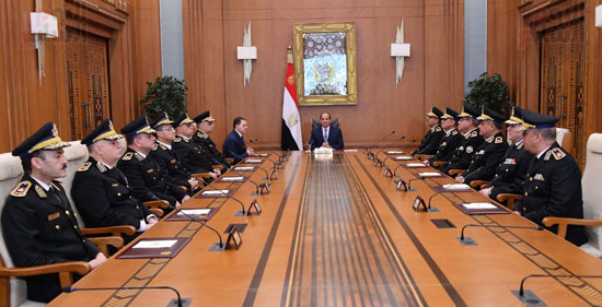 احتفالات عيد الشرطة بحضور الرئيس السيسى (8)