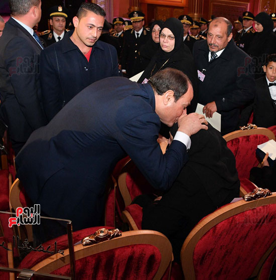 احتفالات عيد الشرطة بحضور الرئيس السيسى (11)