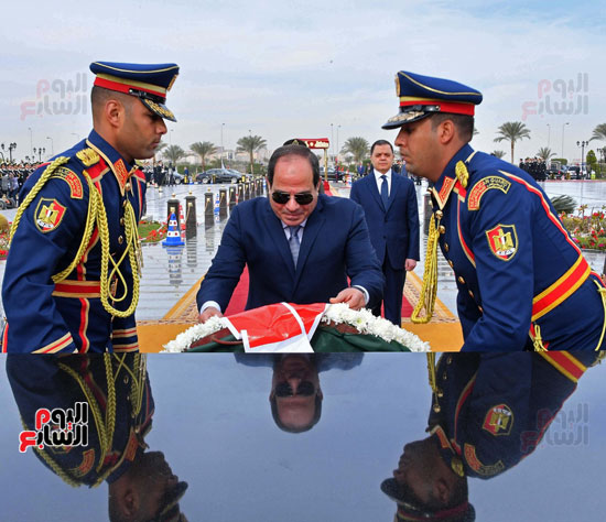 احتفالات عيد الشرطة بحضور الرئيس السيسى (7)