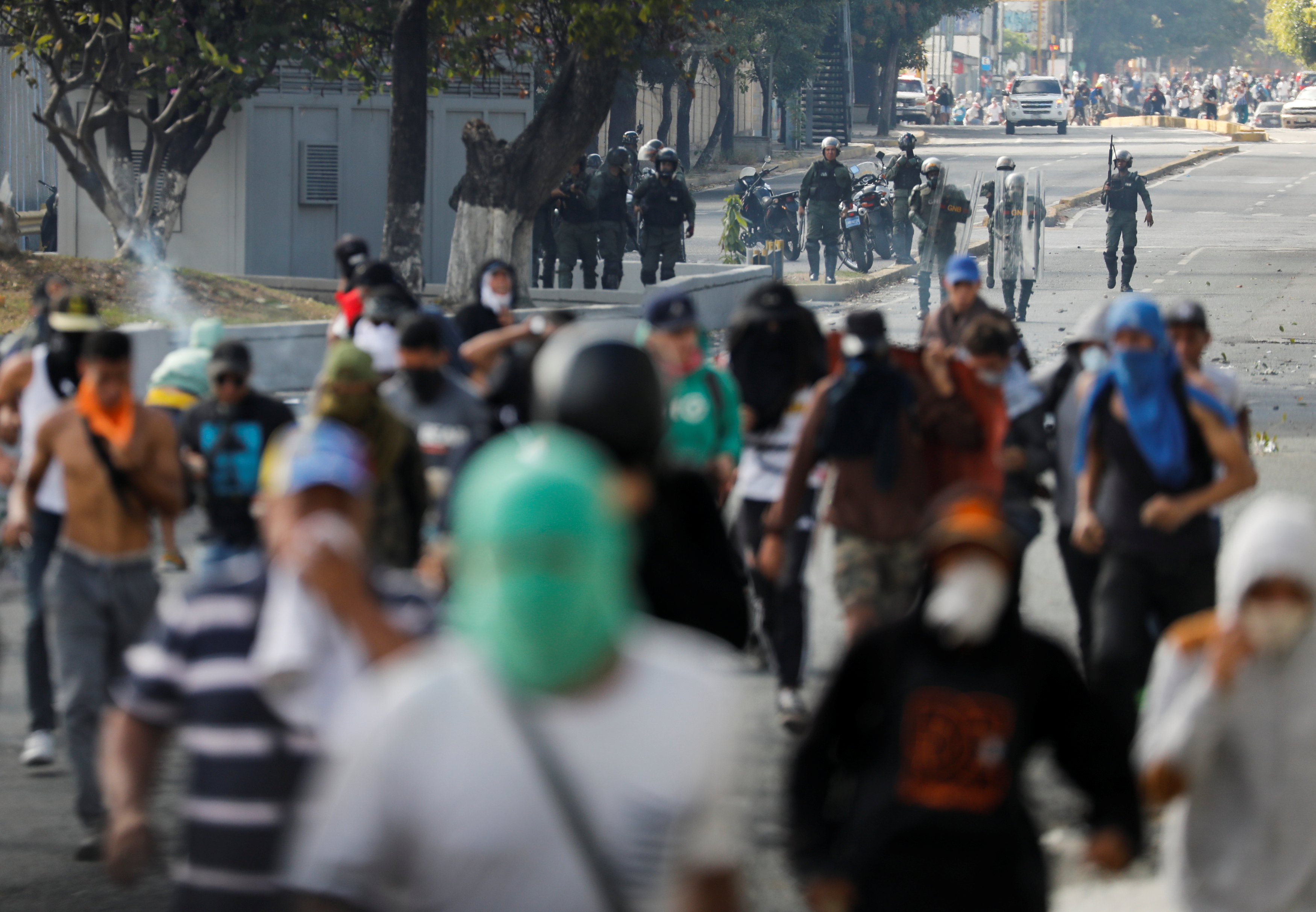 جانب من العنف فى فنزويلا (1)