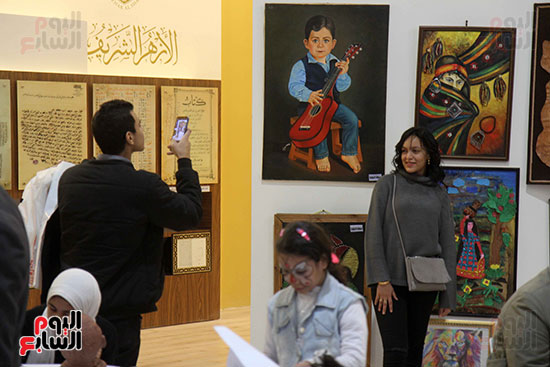 ورش الأزهر بمعرض القاهرة للكتاب (6)