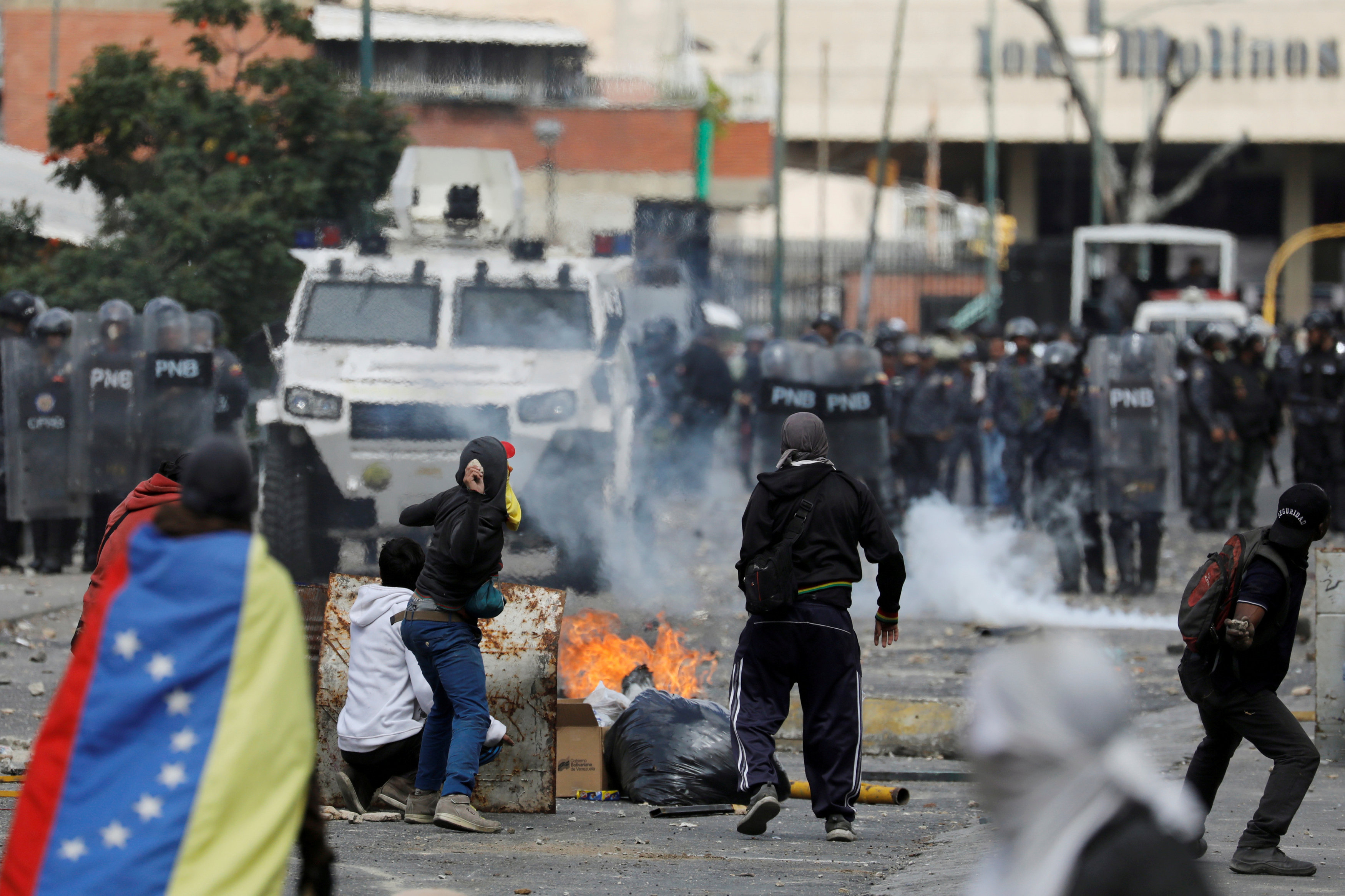 اشتباكات فنزويلا