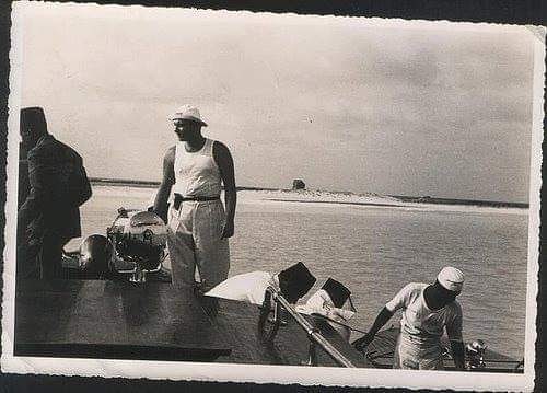 الملك فاروق فى رحلة صيد عام 1941