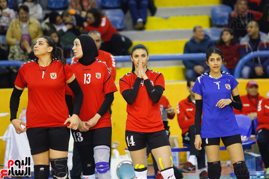 الأهلى و الدفاع المغربى فى البطولة العربية للطائرة سيدات (22)