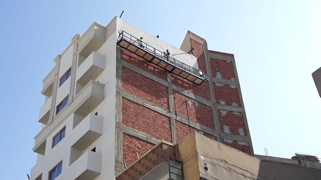 بدء تنفيذ مبادرة طلاء المباني ببورسعيد  (2)