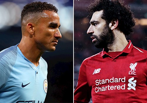 محمد صلاح ودانيلو ثنائى ليفربول ومانشستر سيتى