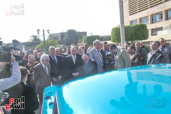 وزير الري يفتتح سيارة عبد الناصر (7)
