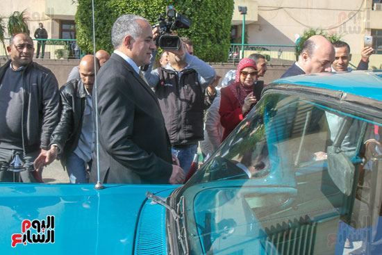 وزير الري يفتتح سيارة عبد الناصر (12)