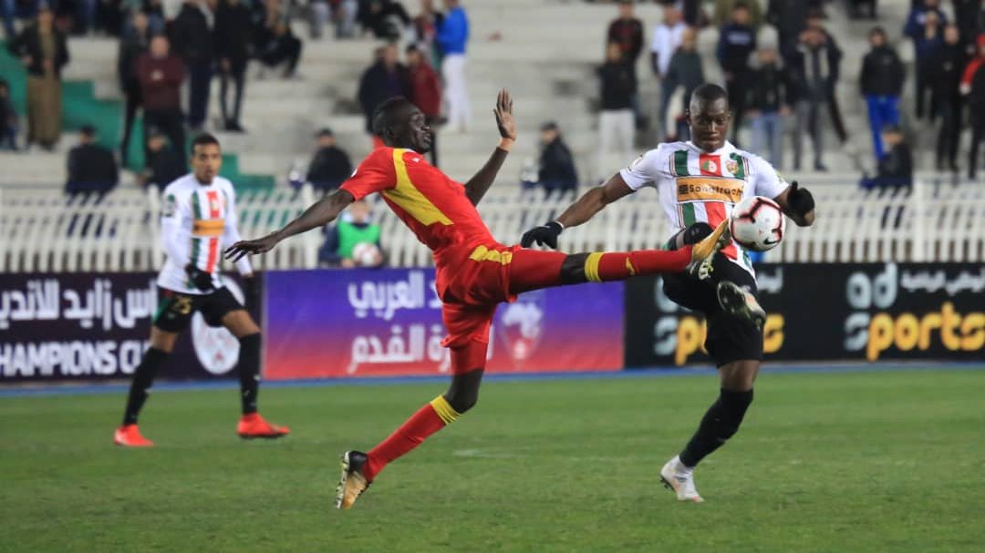 مباراة مولودية الجزائر والمريخ السودانى (2)