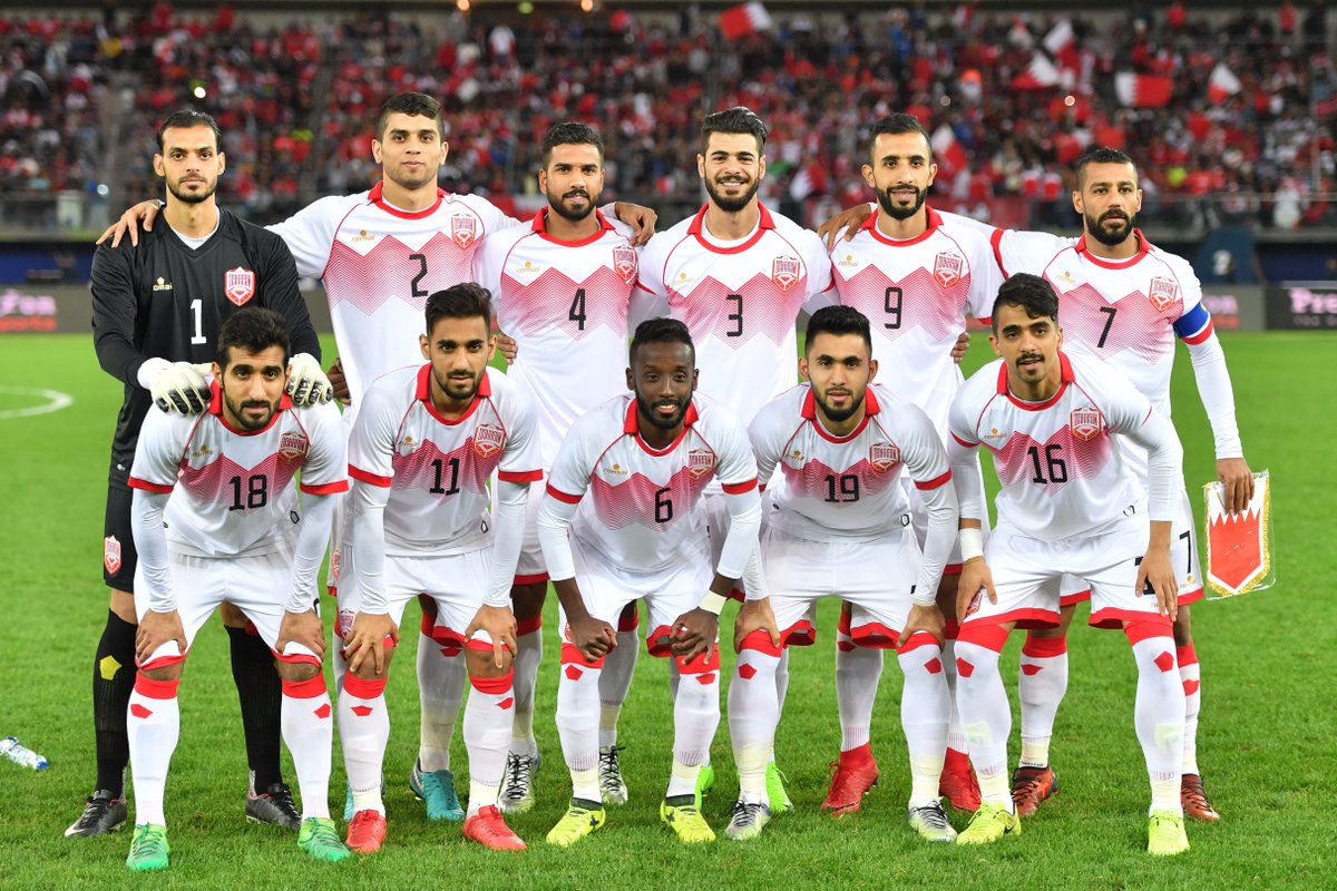 منتخب البحرين يلقب بـ الأحمر