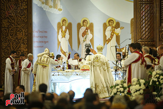 البابا تواضروس يترأس قداس عيد الميلاد (1)