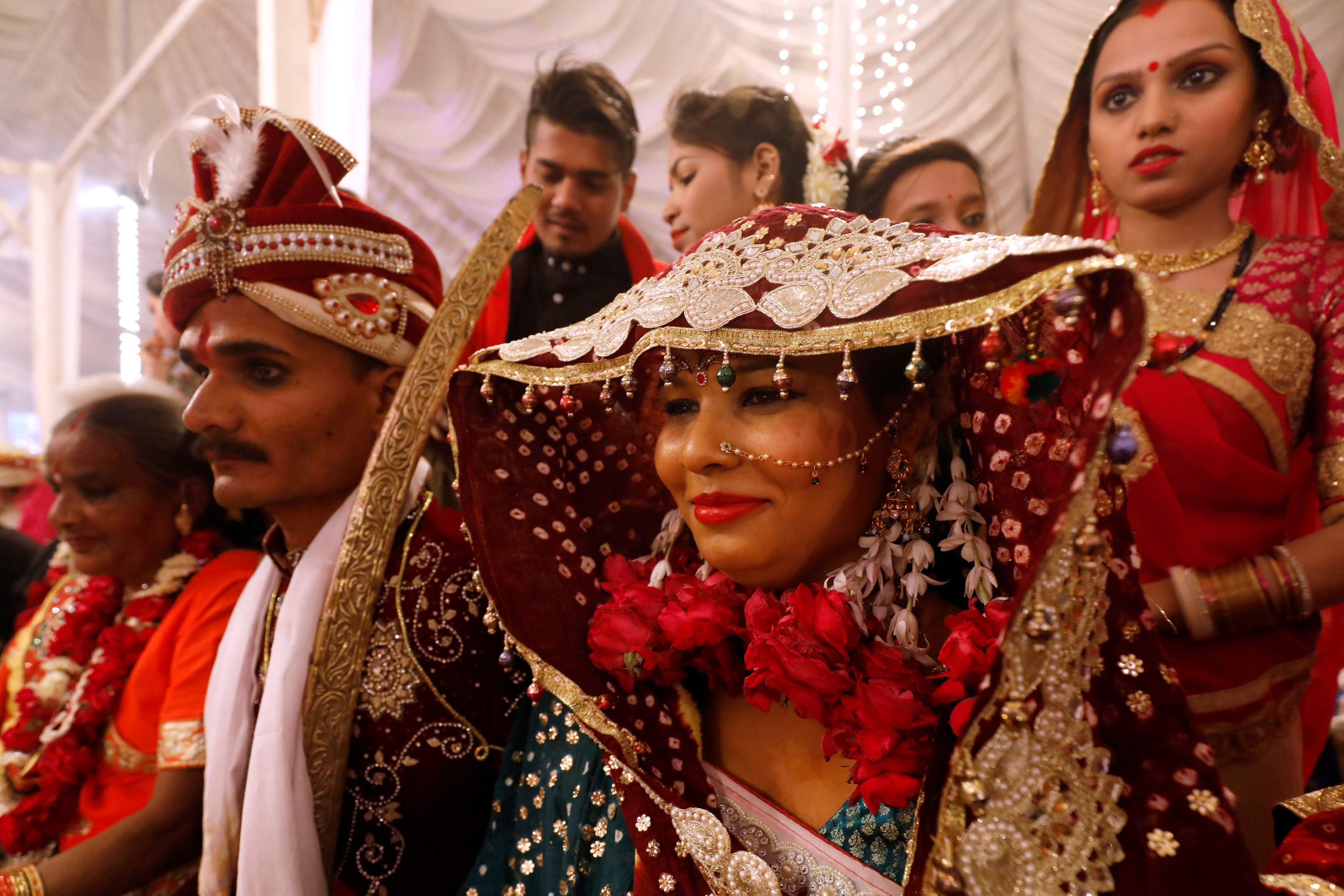 حفل زفاف جماعى للهندوس فى كراتشى (6)