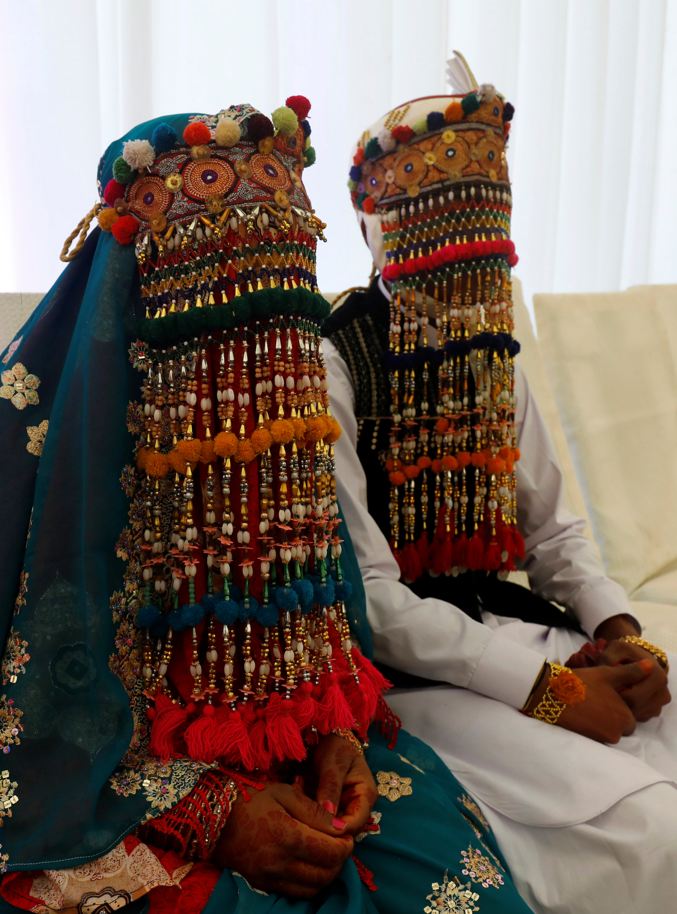 جانب من حفل الزفاف الجماعى (2)