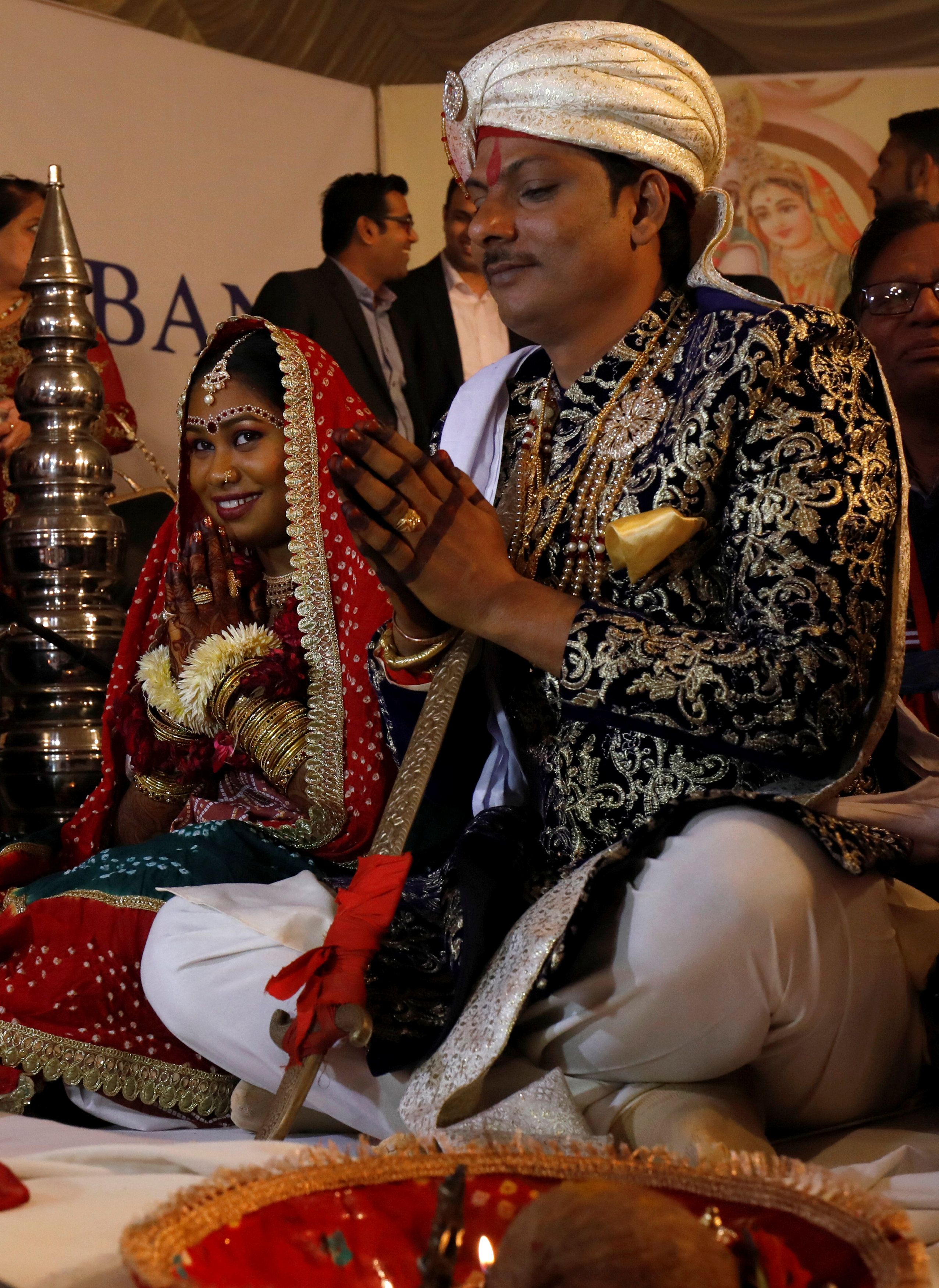 حفل زفاف جماعى للهندوس فى كراتشى (5)