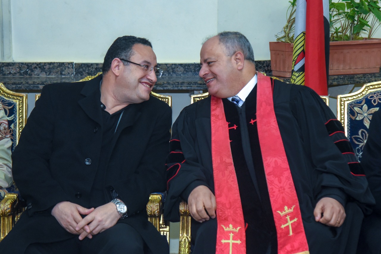 محافظ الإسكندرية يشارك في حفل استقبال الطائفة الإنجيلية بمناسبة عيد الميلاد المجيد (4)