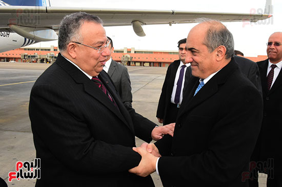 على عبد العال مع رئيس البرلمان القبرصى (10)