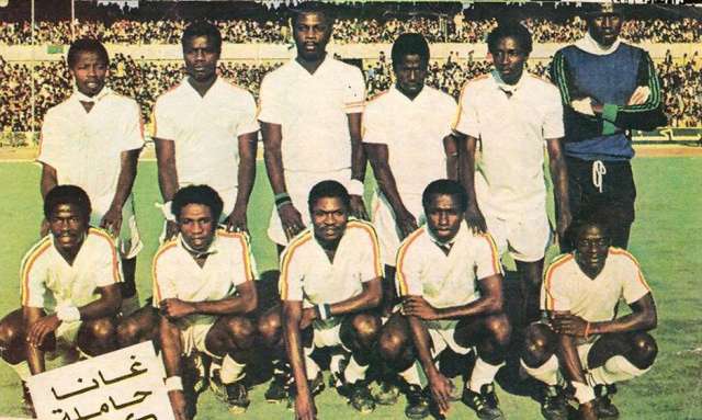 منتخب غانا حامل لقب أمم أفريقيا 1982