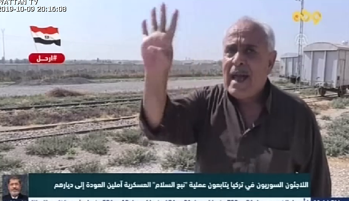 قناة وطن تستعين ببعض السوريين المؤيدين للعدوان