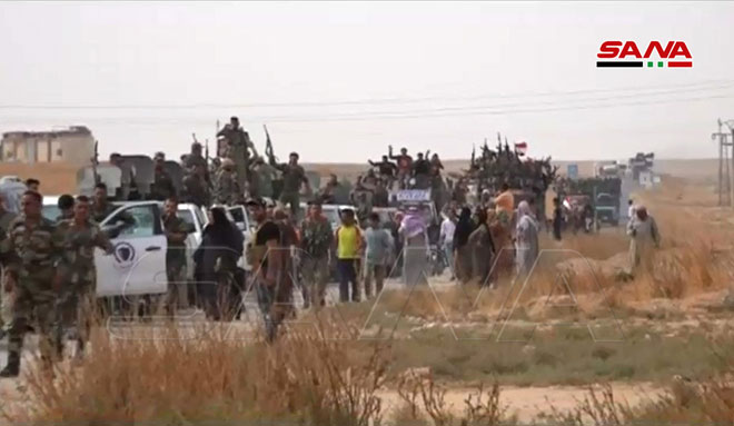 الجيش السورى يقترب من الحدود التركية بـ6 كم فى عين عيسى وريف