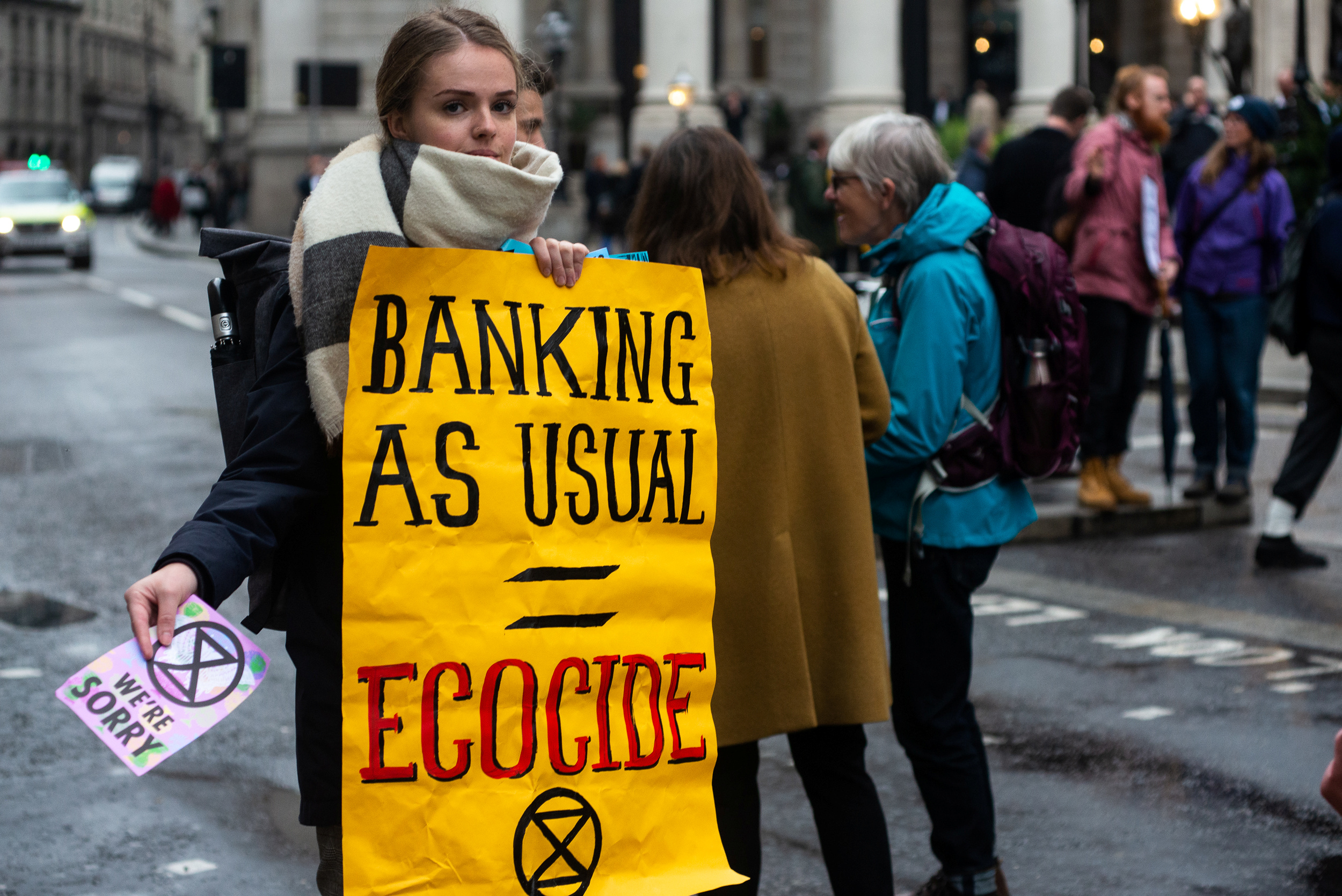 احتجاجات تغير المناخ فى لندن (2)