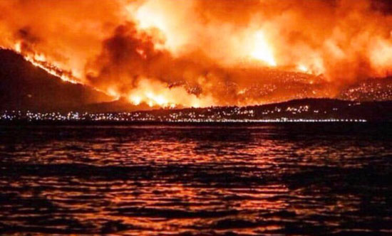 النيران تحول لبنان إلى جمرة نار