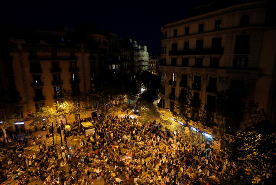 تظاهرات كتالونيا (1)