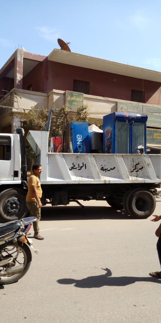 رفع وإزالة  529 حالة إشغال متنوعة في حملة مكبرة بمدينة  الواسطى  شمال بنى سويف (1)