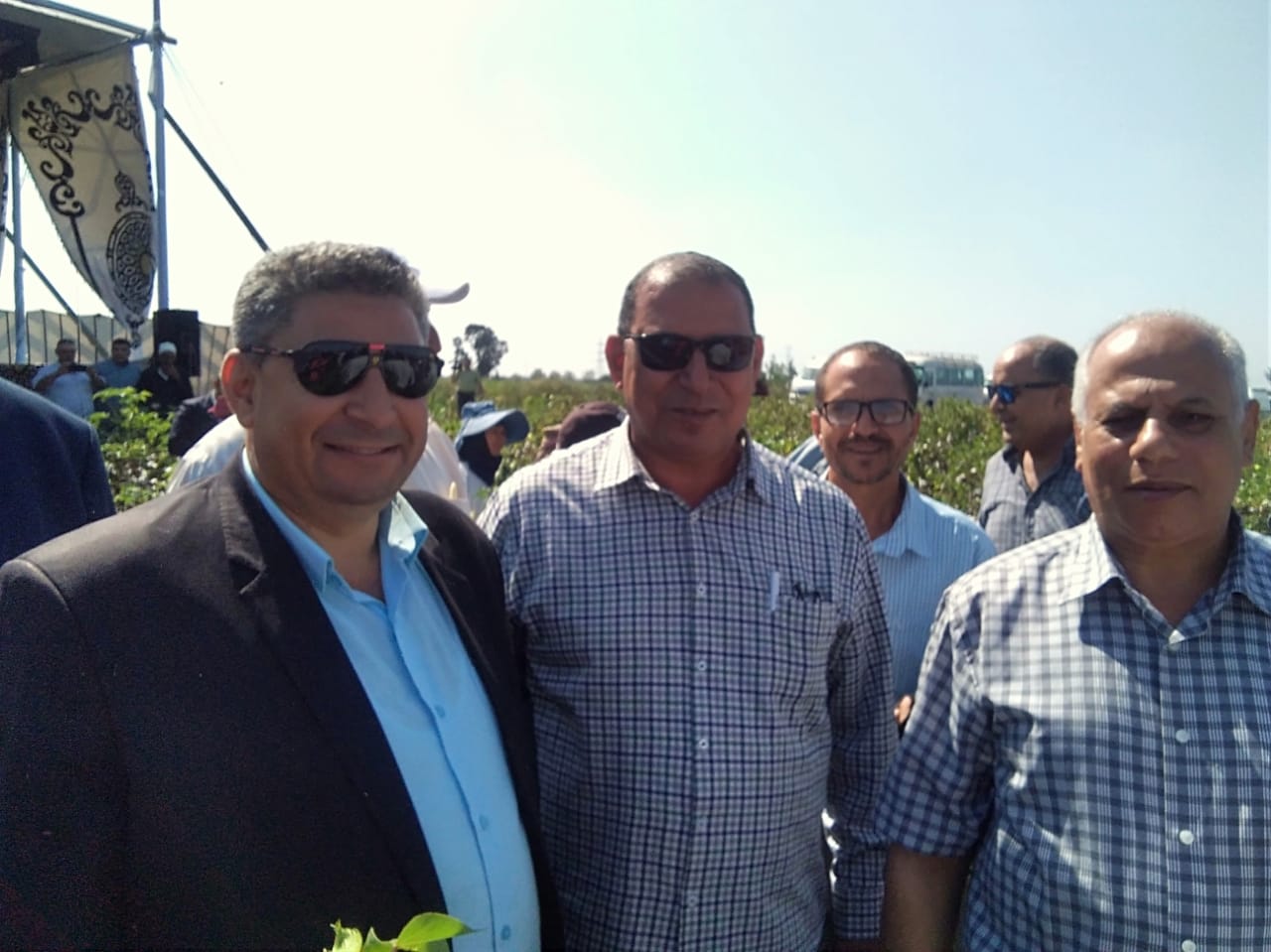 مزارعات كفر الشيخ يستقبلن وفد اليونيدو لإنتاج قطن أفضل (19)