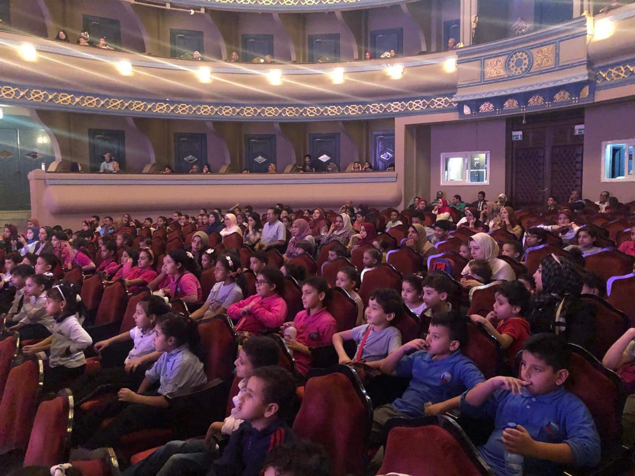 تقديم أشهر أغانى الأطفال على مسرح دار أوبرا دمنهور (1)