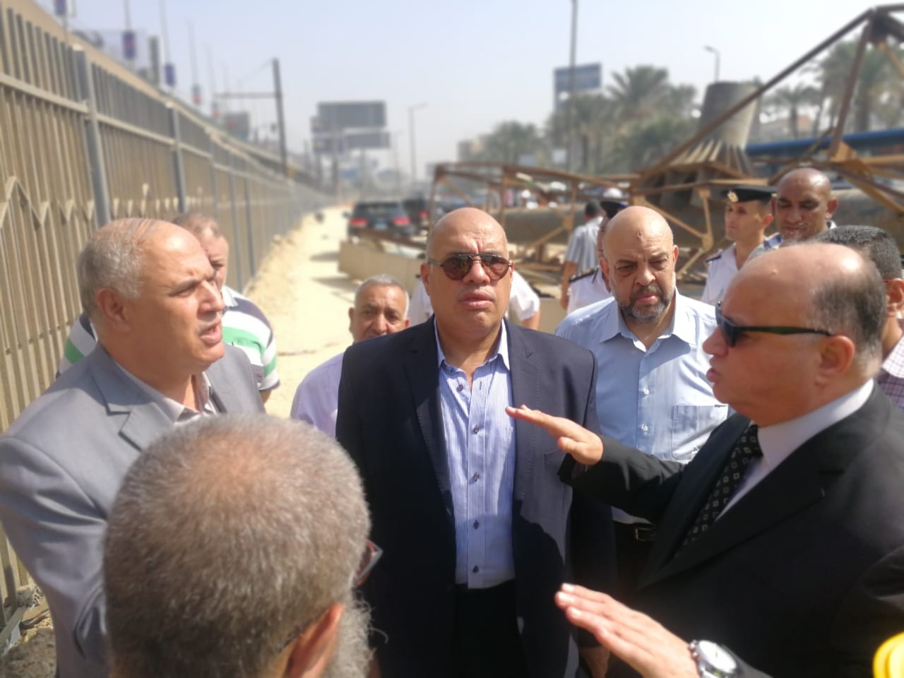 محافظ القاهرة يتفقد أعمال إصلاح الخط الأول لمترو الأنفاق