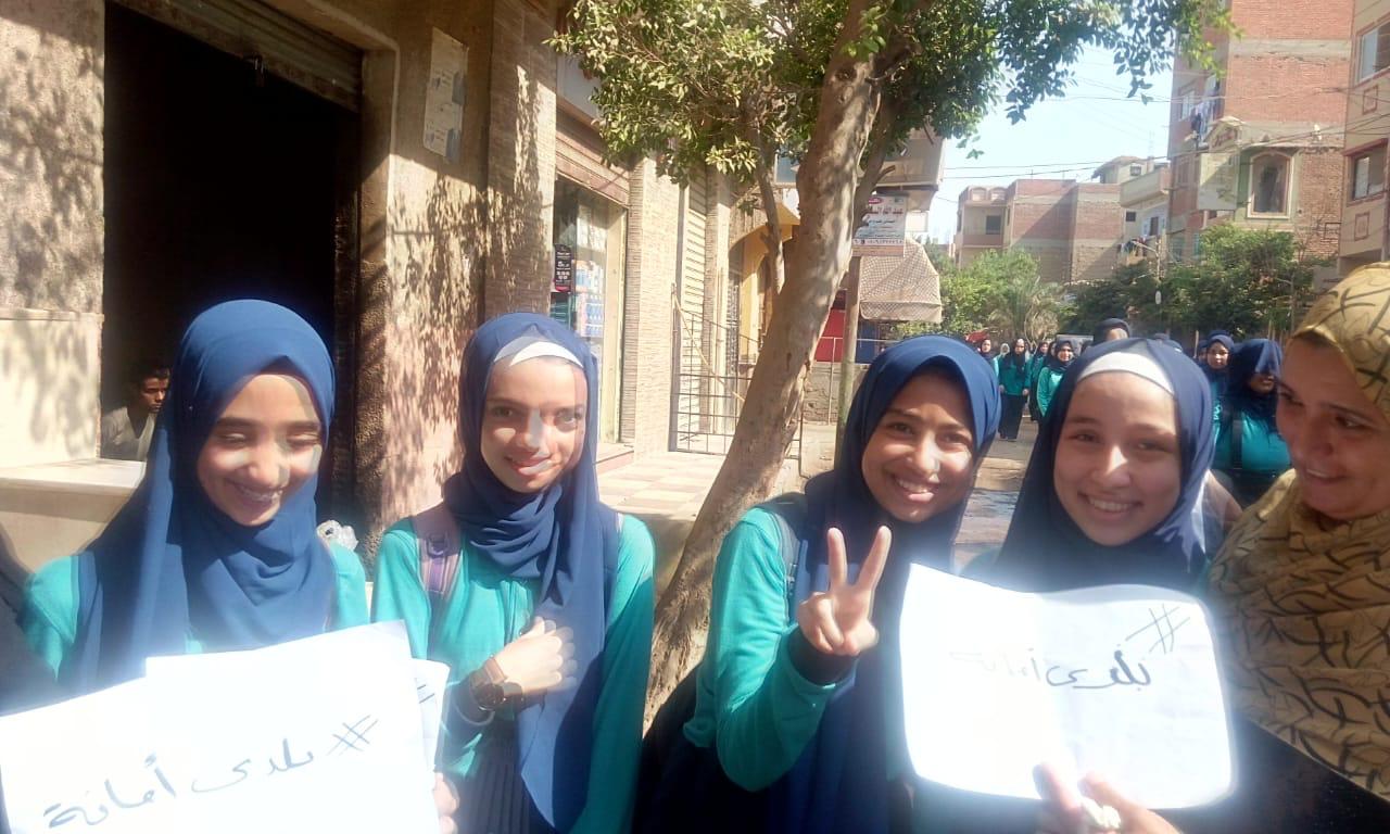 حملة بلدي أمانة مع طلاب المدارس