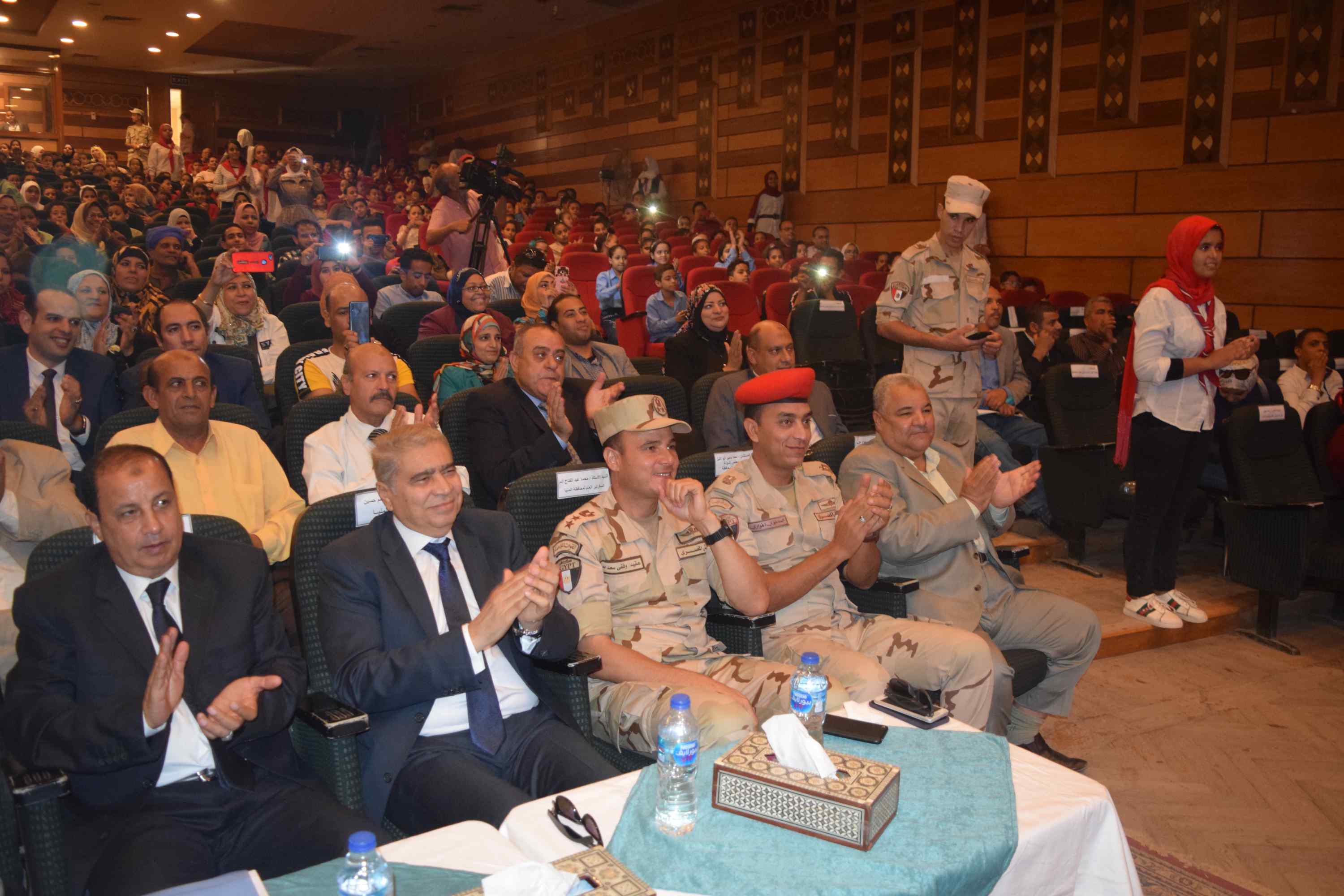 محافظ المنيا يشهد احتفالية جمعية نصر أكتوبر بذكرى انتصارات 73 (6)