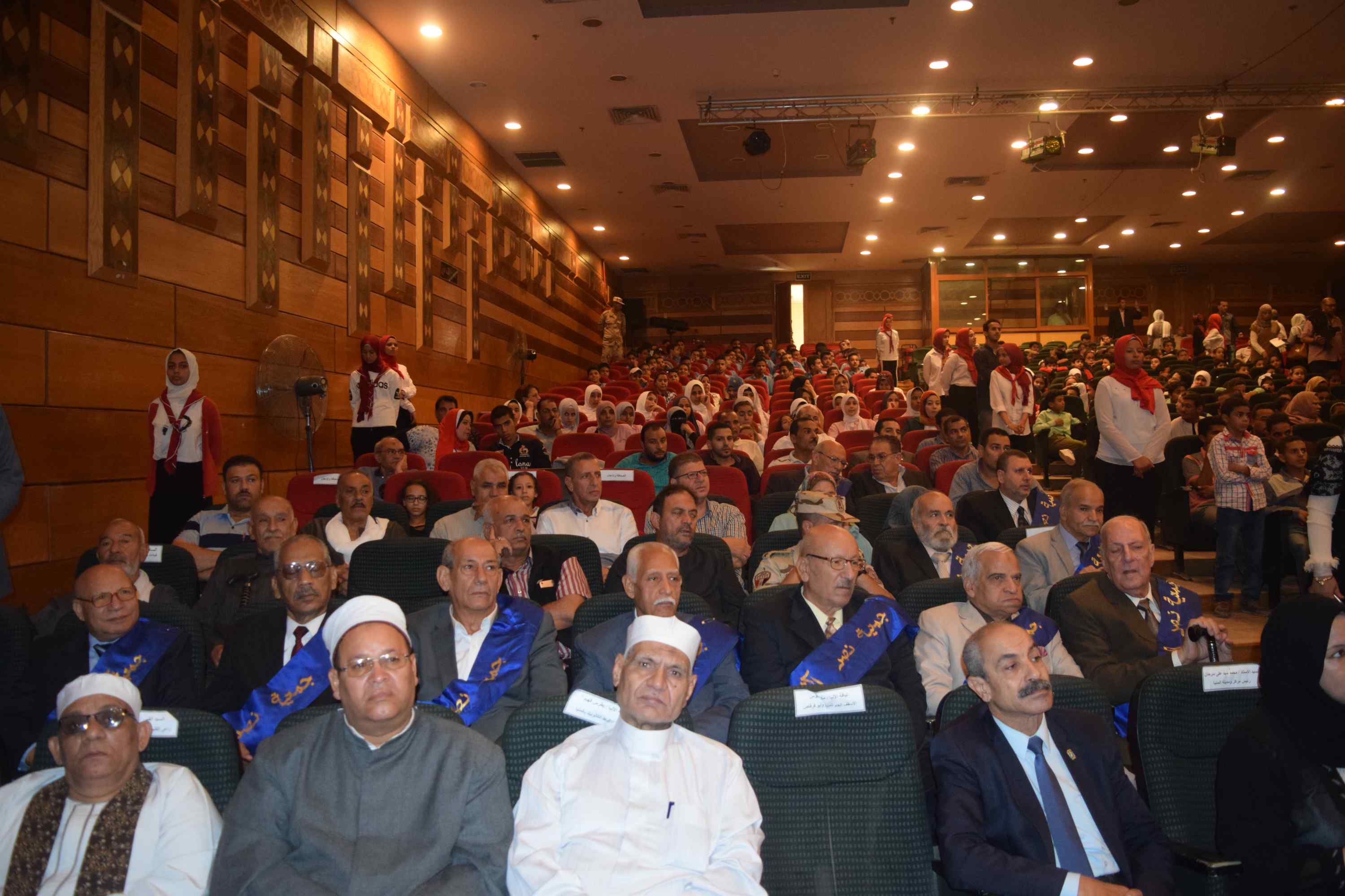 محافظ المنيا يشهد احتفالية جمعية نصر أكتوبر بذكرى انتصارات 73 (4)