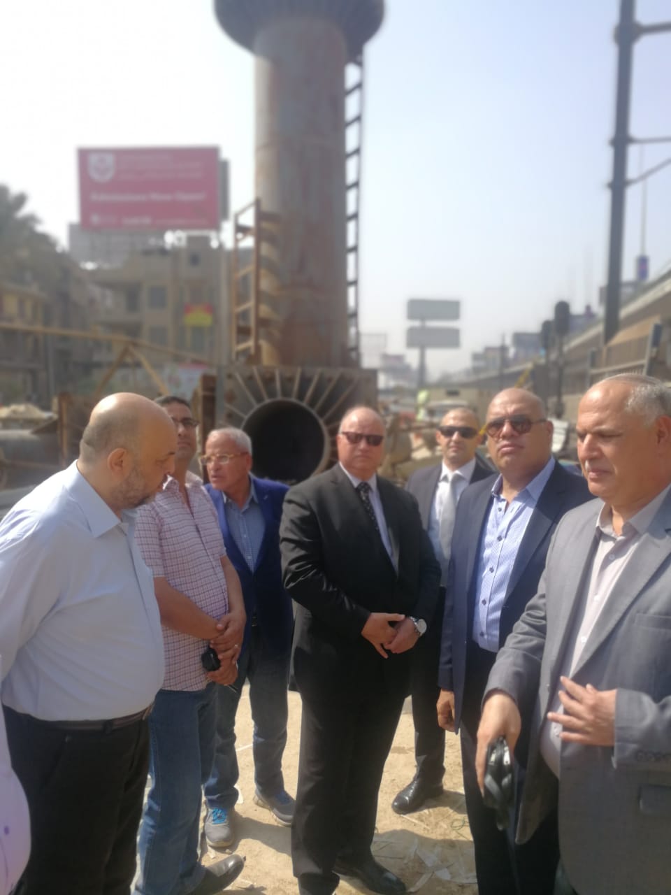 محافظ القاهرة يتفقد أعمال إصلاح الخط الأول لمترو الأنفاق