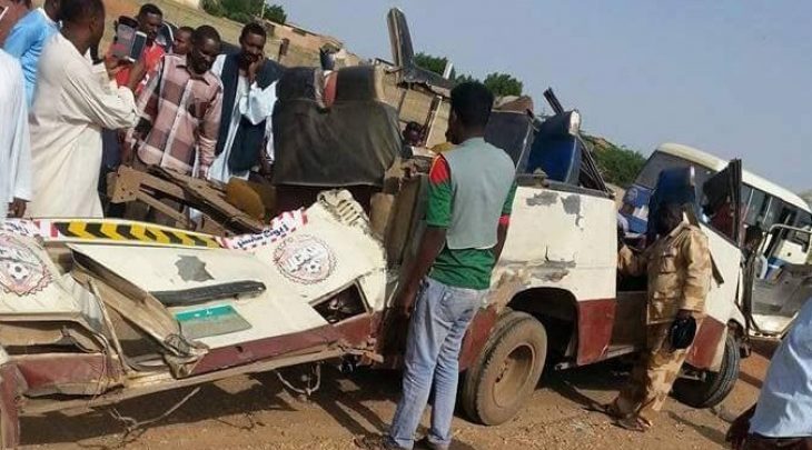 حادث سير فى السودان - أرشيفية